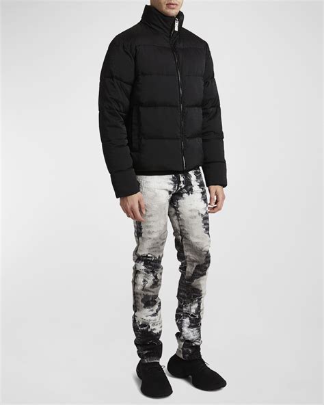 Givenchy Men's 4G Jacquard Puffer Jacket .